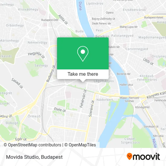 Movida Studio map