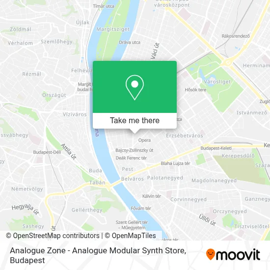Analogue Zone - Analogue Modular Synth Store map