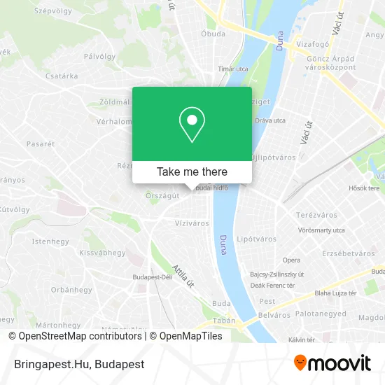 Bringapest.Hu map