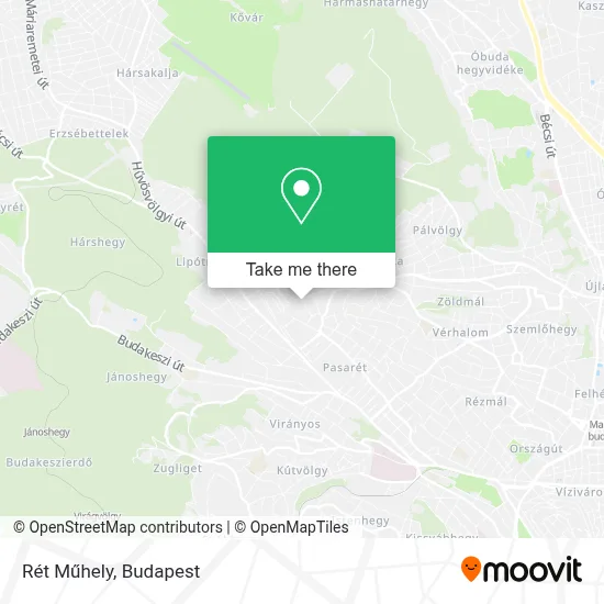 Rét Műhely map