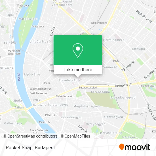 Pocket Snap map