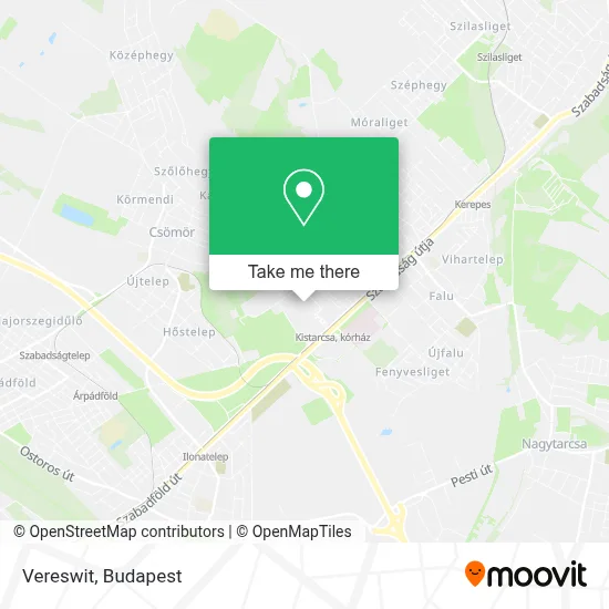 Vereswit map