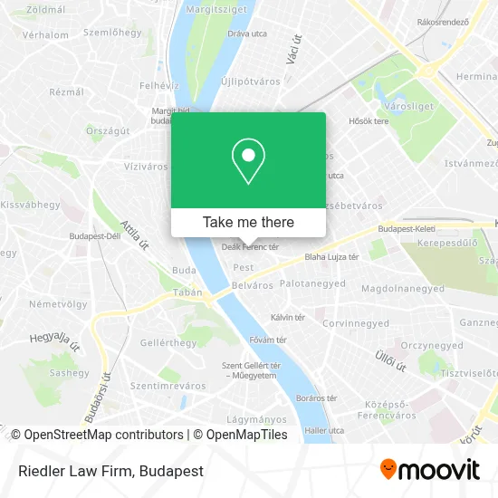 Riedler Law Firm map