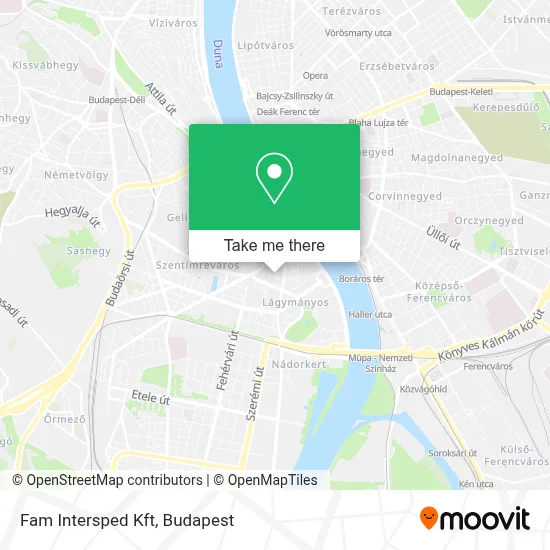 Fam Intersped Kft map