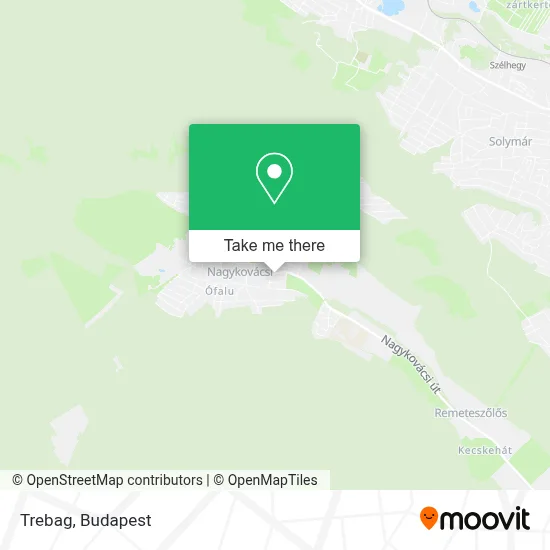 Trebag map