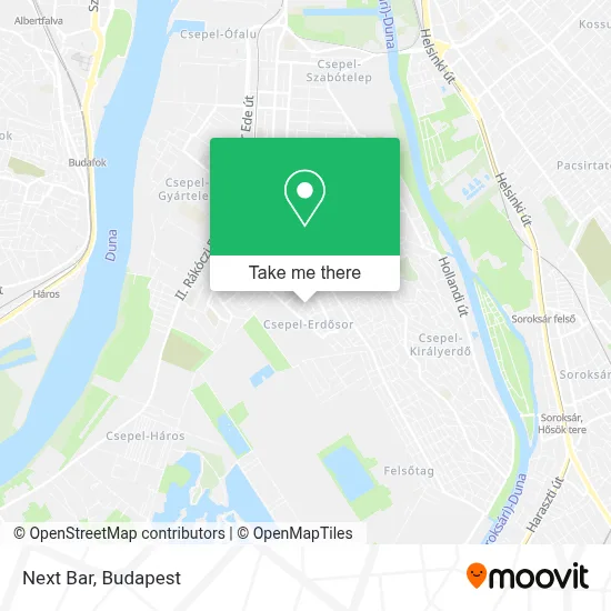 Next Bar map