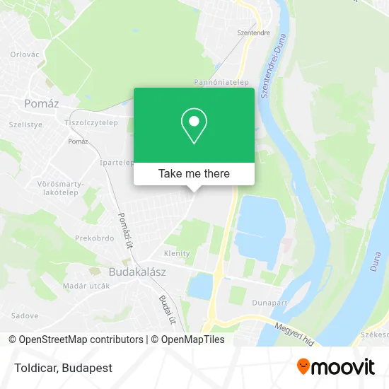 Toldicar map