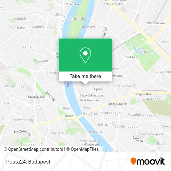 Posta24 map