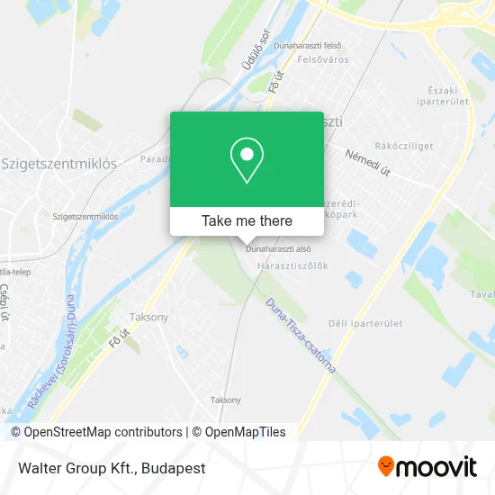 Walter Group Kft. map