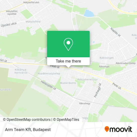 Arm Team Kft map