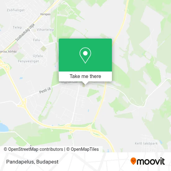 Pandapelus map