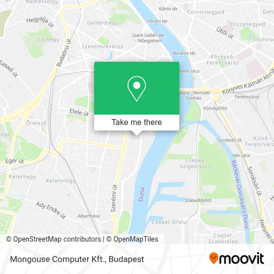 Mongouse Computer Kft. map