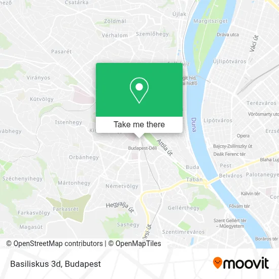 Basiliskus 3d map