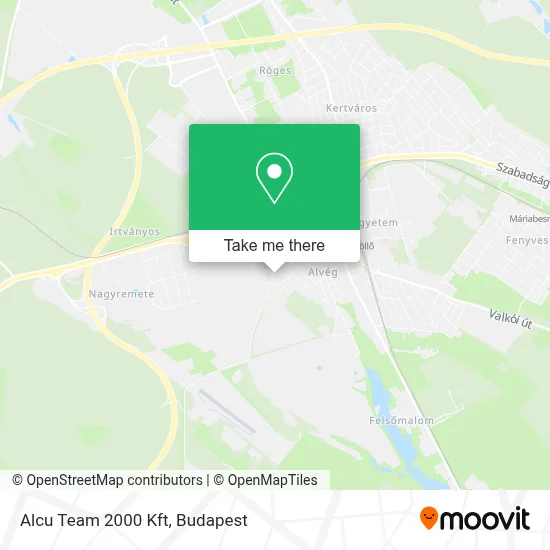 Alcu Team 2000 Kft map