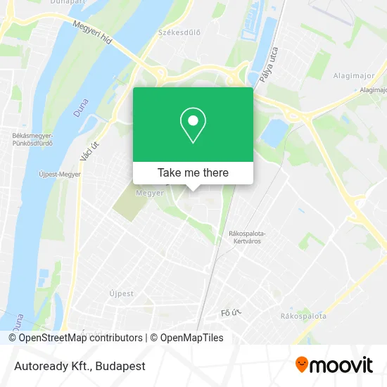 Autoready Kft. map