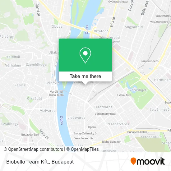 Biobello Team Kft. map