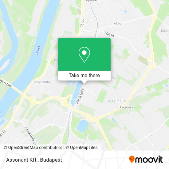 Assonant Kft. map