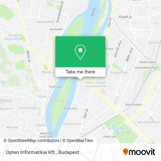 Opten Informatikai Kft. map