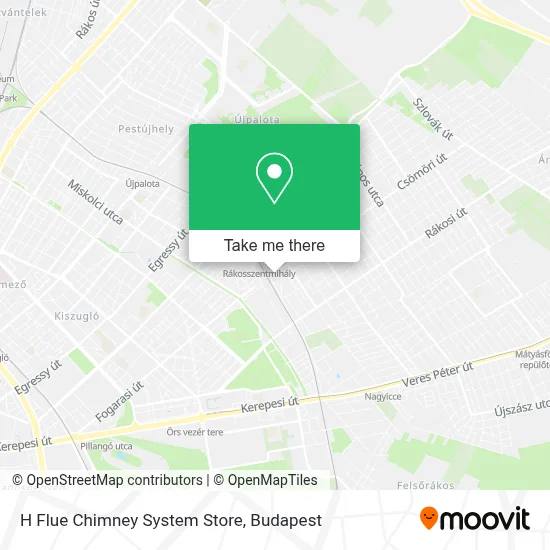 H Flue Chimney System Store map