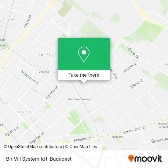 Blr-Vill System Kft map