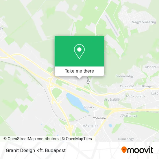 Granit Design Kft map