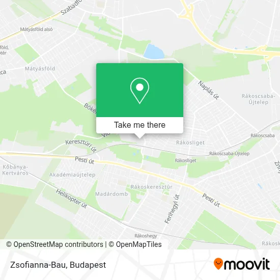 Zsofianna-Bau map