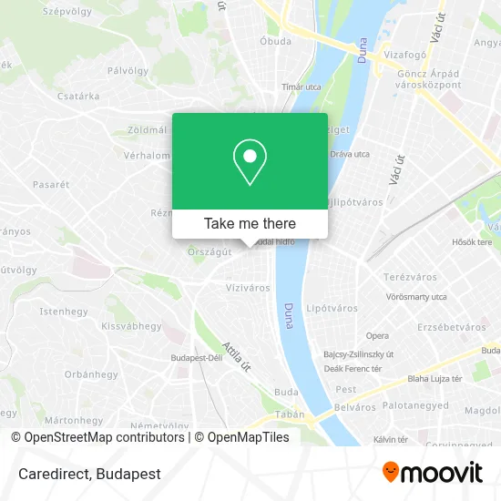Caredirect map