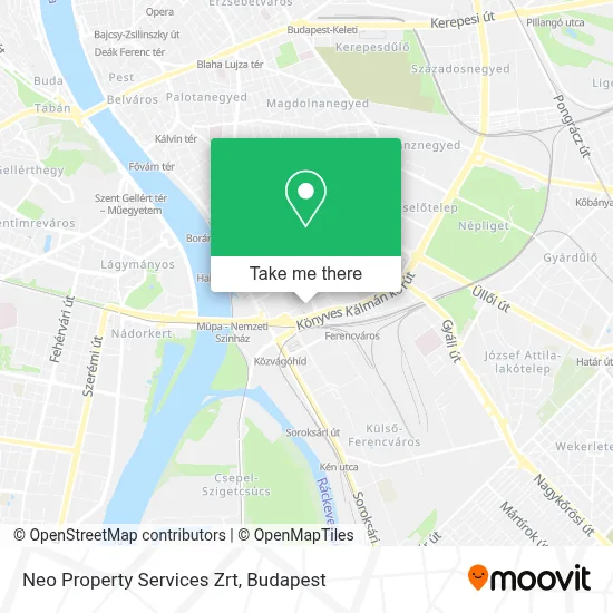 Neo Property Services Zrt map