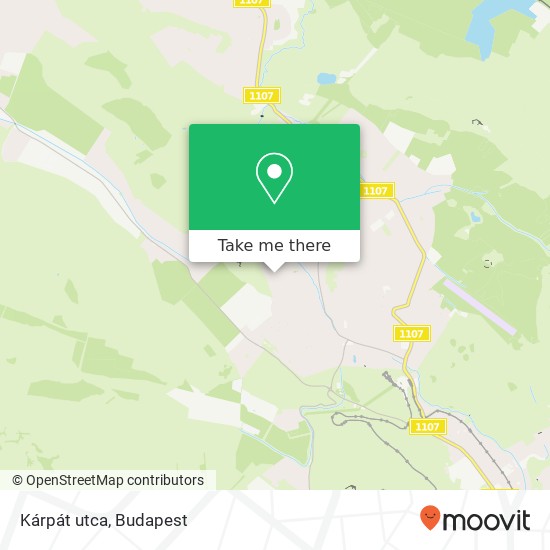 Kárpát utca map