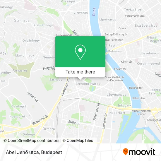 Ábel Jenő utca map