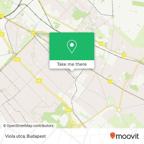 Viola utca map