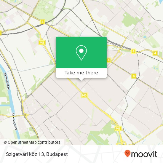 Szigetvári köz 13 map