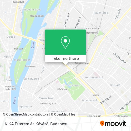 KIKA Étterem és Kávézó map