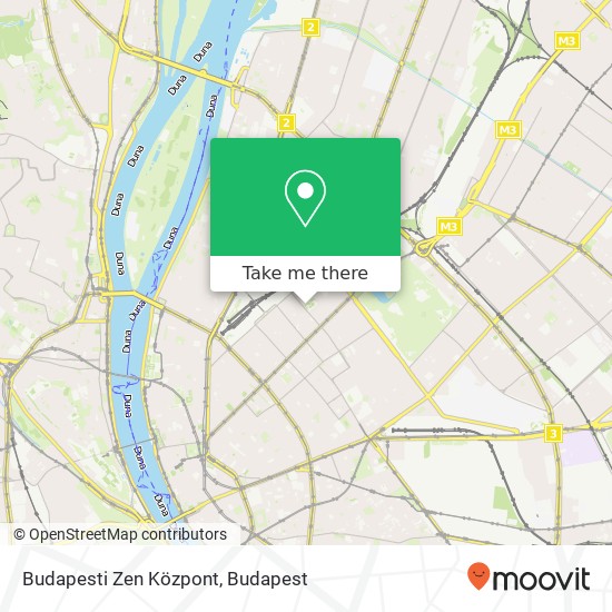Budapesti Zen Központ map