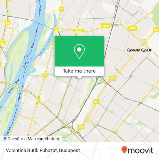 Valentina Butik Ruházat map