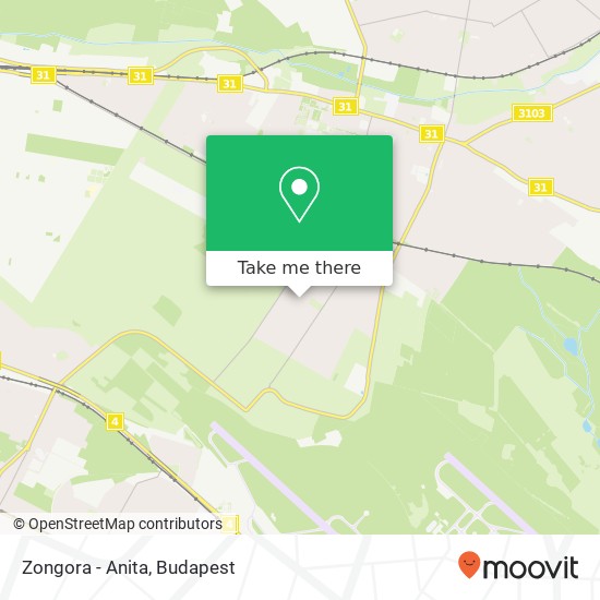 Zongora - Anita map