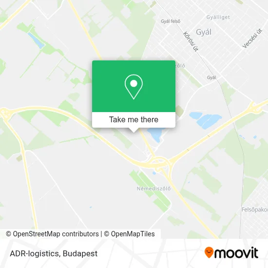 ADR-logistics map