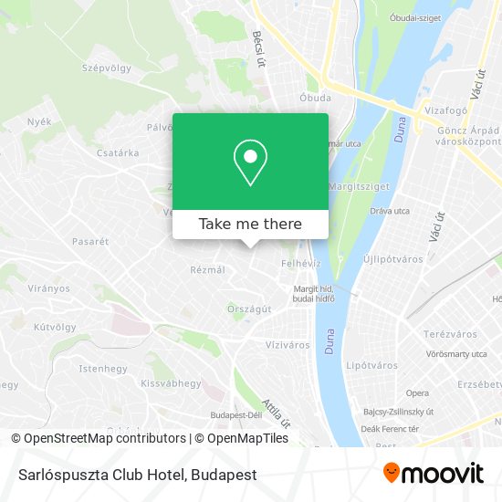 Sarlóspuszta Club Hotel map