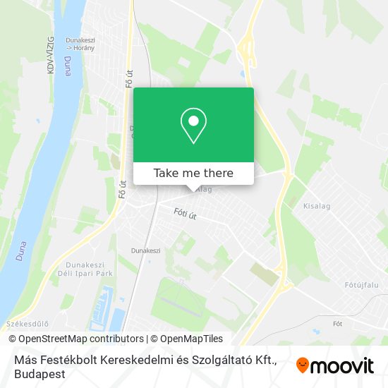 Más Festékbolt Kereskedelmi és Szolgáltató Kft. map
