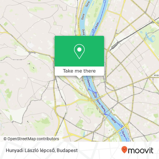 Hunyadi László lépcső map