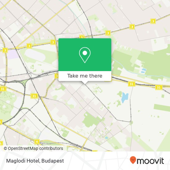Maglodi Hotel map