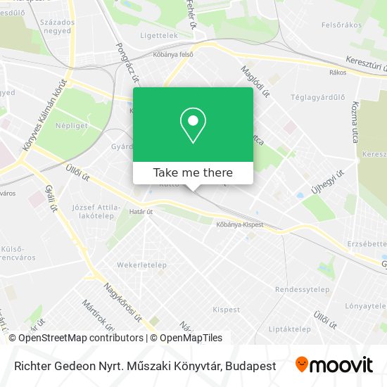 Richter Gedeon Nyrt. Műszaki Könyvtár map