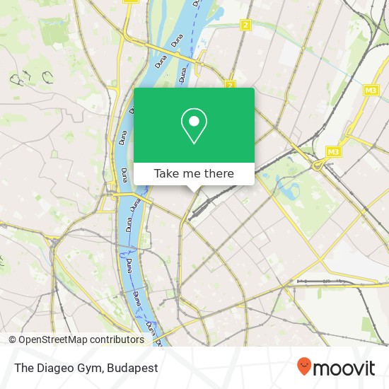 The Diageo Gym map