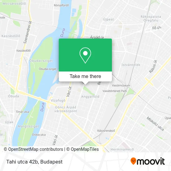 Tahi utca 42b map
