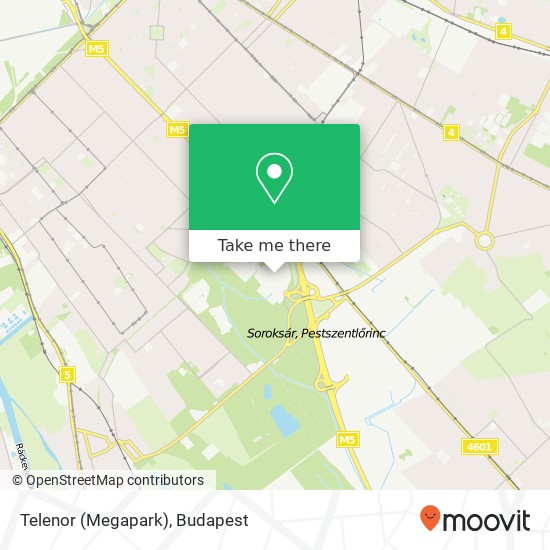 Telenor (Megapark) map