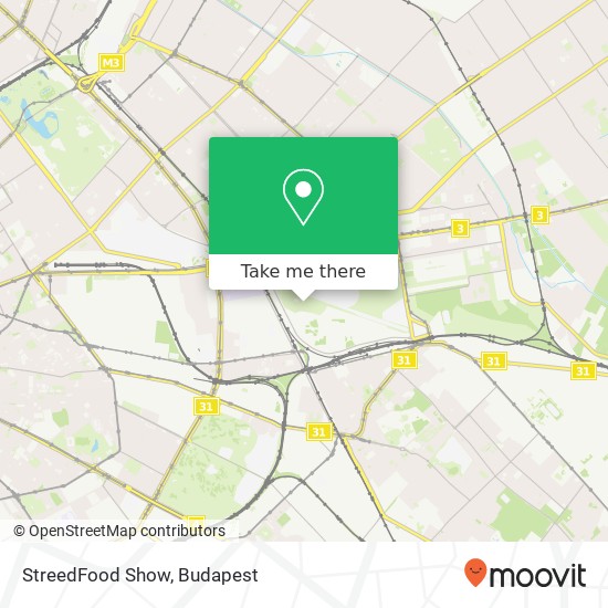 StreedFood Show map