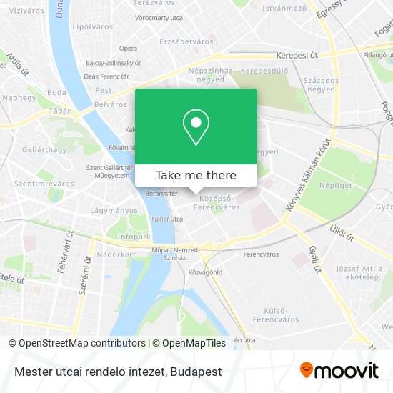 Mester utcai rendelo intezet map