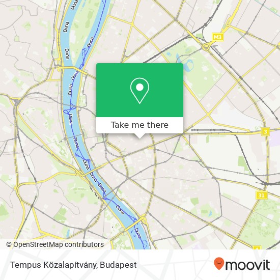 Tempus Közalapítvány map