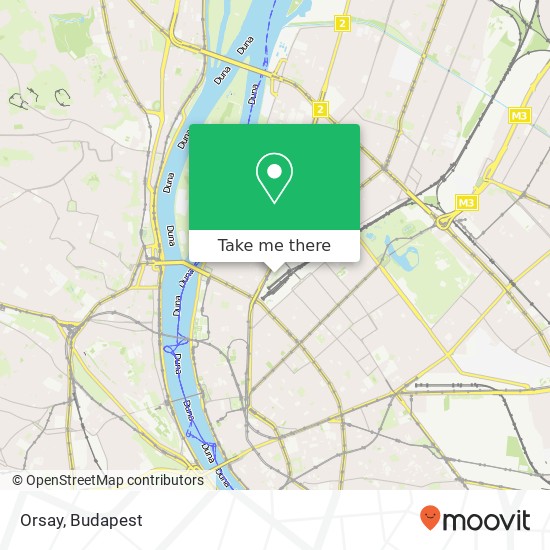 Orsay map