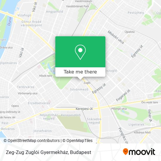 Zeg-Zug Zuglói Gyermekház map